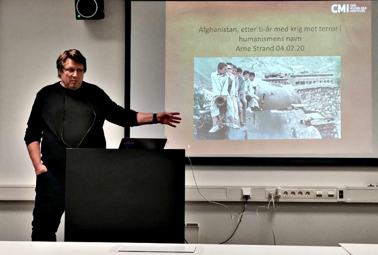 Arne Strands presentasjon