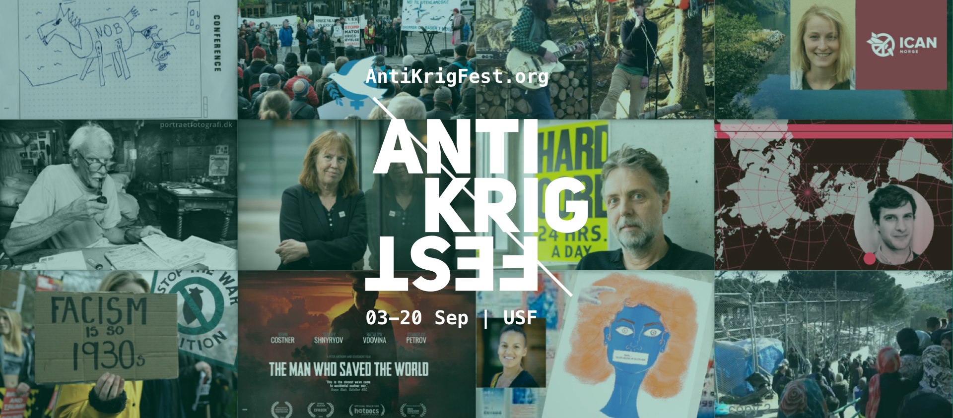 AntiKrigFest 3. – 20. september