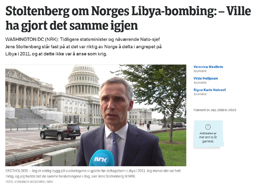 Aldri mer 24. mars!
